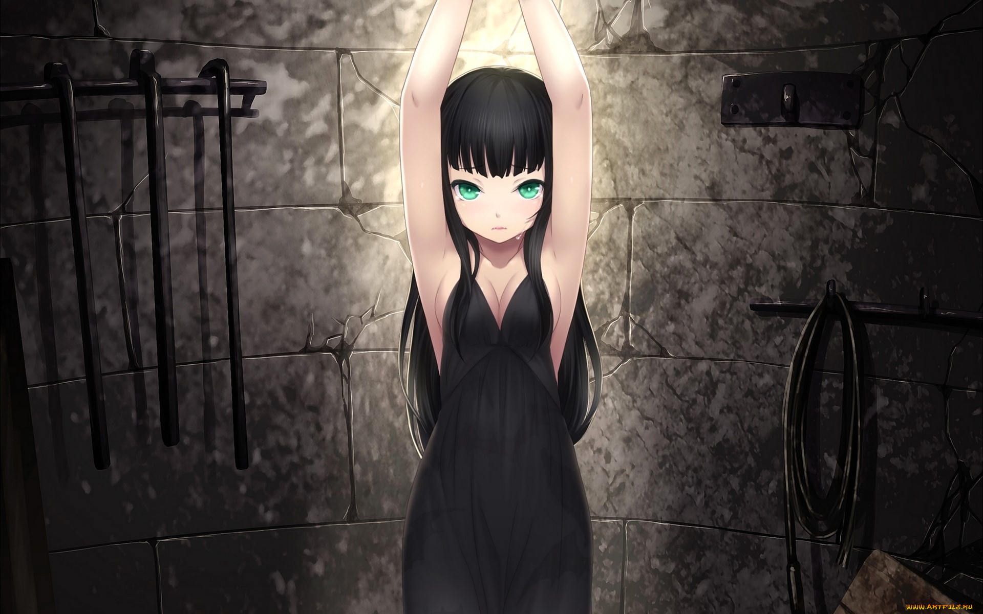 , black rock shooter, , 